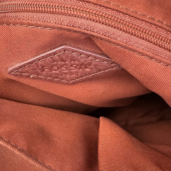 Fossil Camilla Leather Convertible Small Backpack Shoulder Satchel bag - Picture 5 of 8